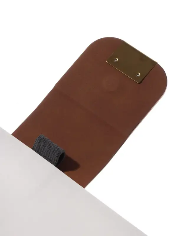 Ежедневник недатированный формат А5, с хлястиком, 96л, линия, пвх, Коричневый Ежедневник недатированный формат А5, с хлястиком, 96л, линия, пвх, Коричневый