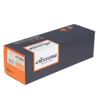 Смеситель для ванны Accoona A7182G, двухрычажный, белый/хром