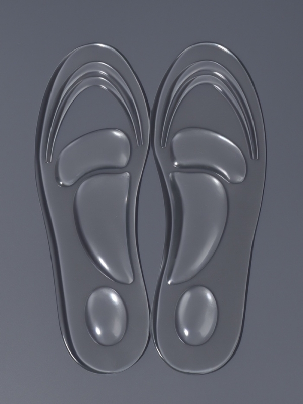 Стельки (силикон) на кл осн универс 41-46р-р 29,5см (пара) прозрач пак SS