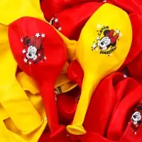 Шар воздушный &laquo;С Днем рождения!&raquo; 12 дюйм, латексный, 25 штук, Минни Маус