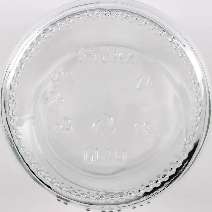 Банка стеклянная для консервирования, СКО-82 мм, 650 мл Банка стеклянная для консервирования, СКО-82 мм, 650 мл