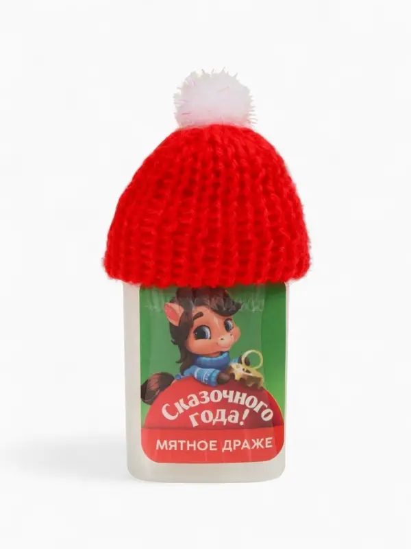Конфеты драже в банке &laquo;Сказочного года&raquo;, с витамином С, мята, 18 г