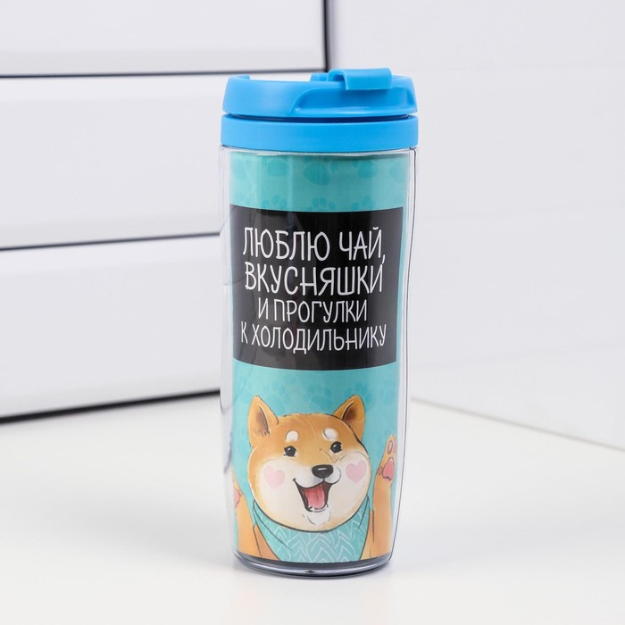 Подарочный набор «Люблю чай, вкусняшки»: термостакан 350 мл, ланч-бокс 500 мл Подарочный набор «Люблю чай, вкусняшки»: термостакан 350 мл, ланч-бокс 500 мл