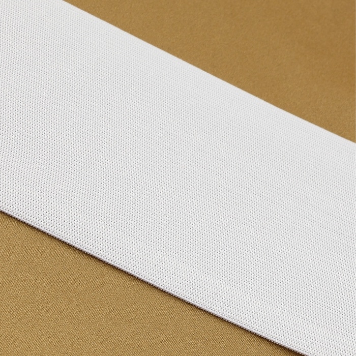 Резинка вязаная, 80 мм, 40 ± 2 м, цвет белый Резинка вязаная, 80 мм, 40 ± 2 м, цвет белый