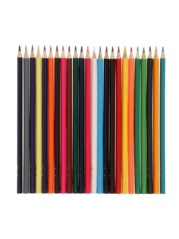 Карандаши Calligrata, цветные, акварельные, 24 цвета