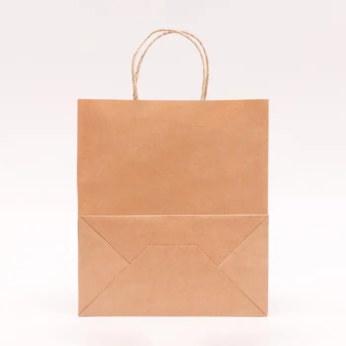 Пакет бумажный подарочный новогодний крафт, «Новогодний шар»,чёрный 22×12×25 см