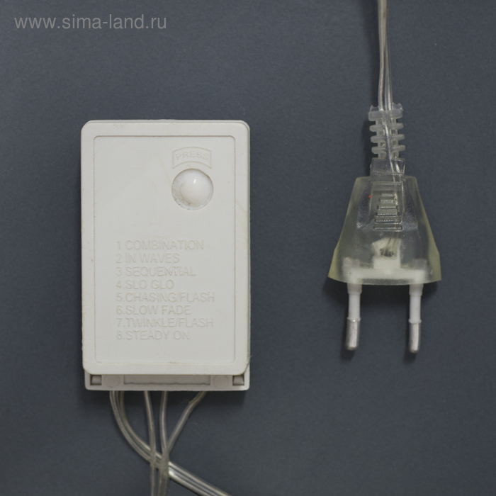 Светодиодная фигура «Олень золотистый» 70 × 120 × 30 см, металл, 220 В, свечение тёплое белое