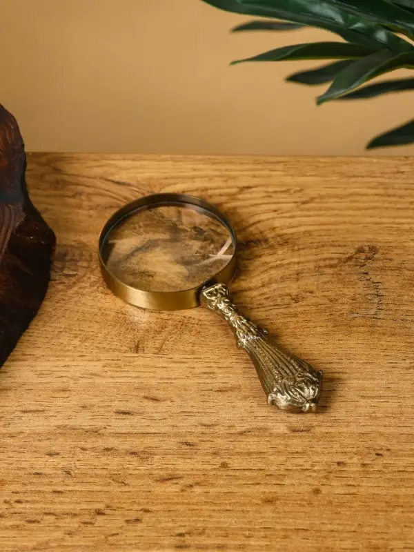 Лупа Лупа "Баскервиль" латунь 5х5х12 см