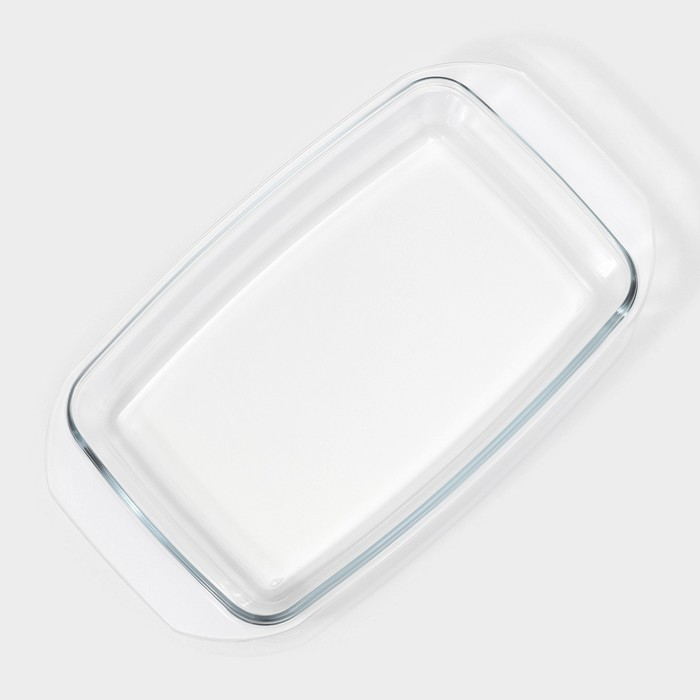 Кастрюля из жаропрочного стекла для запекания Доляна «Утятница», 2,9 л, 24,5×20,5×13,5 см, с крышкой Кастрюля из жаропрочного стекла для запекания Доляна «Утятница», 2,9 л, 24,5×20,5×13,5 см, с крышкой