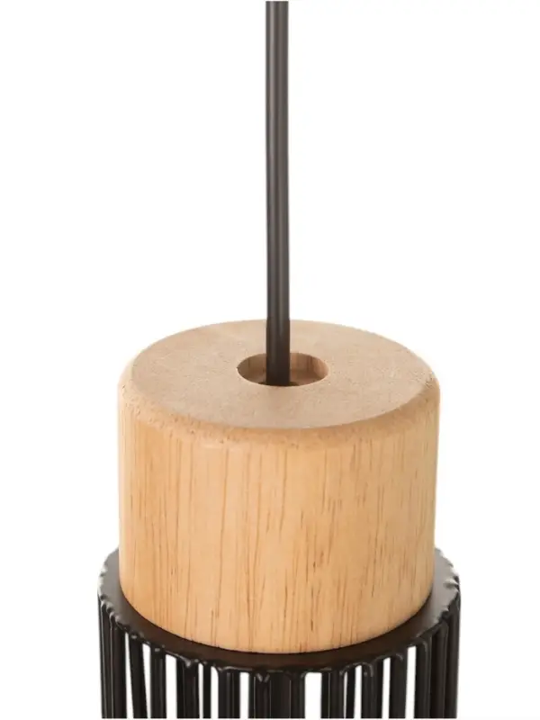 Светильник &laquo;Крит&raquo; 1&times;40 Вт Е27 черный/коричневый 16&times;16&times;40.5(140)см