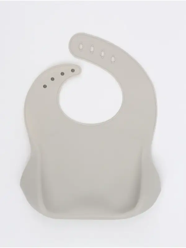 Набор детской посуды для кормления силиконовый с прорезывателем, 5 предм., M&B