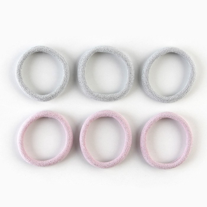 Резинки для волос новогодние «Самая милая» на Новый год, набор 6 шт, d = 4 см Резинки для волос новогодние «Самая милая» на Новый год, набор 6 шт, d = 4 см