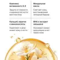 Масло для кутикулы в карандаше с миндальным маслом и экстрактом женьшеня, URAL LAB