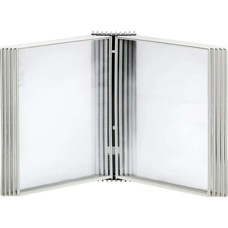 Демосистема настенная 10 панелей, серый, пластик, 2 части