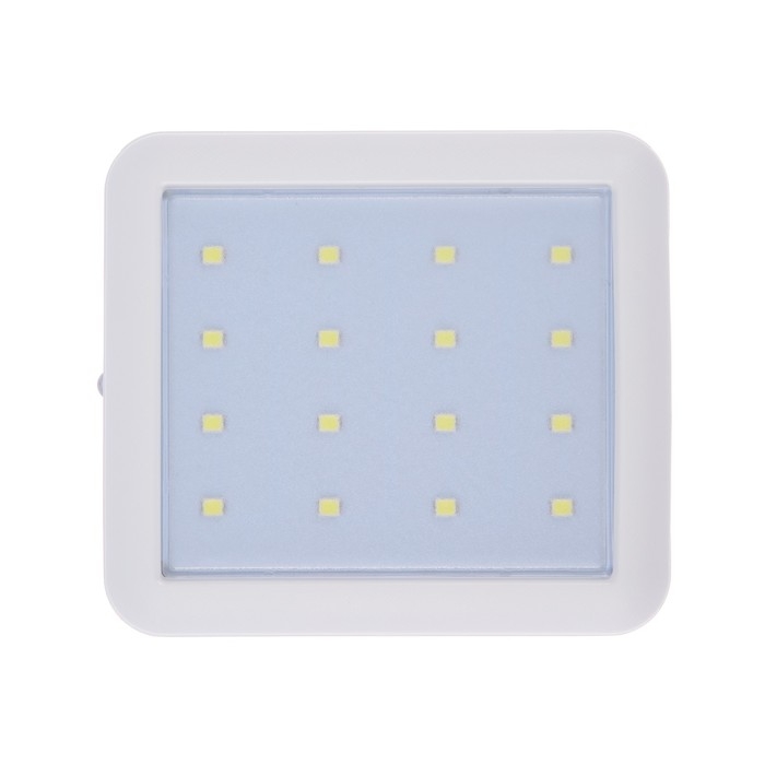 Внешний аккумулятор 484, 10000 мАч, кабели Type-C/Lightning/MicroUSB, фонарь, белый