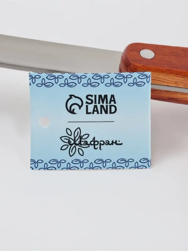 Поварешка для казана узбекская 42 см, диаметр 14 см с деревянной ручкой