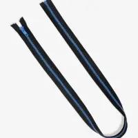 Молния &laquo;Трактор&raquo;, №5, разъёмная, замок автомат, 90 см, чёрная, синяя