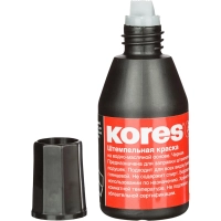 Краска штемпельная KORES черная 71334 на водно-масляной