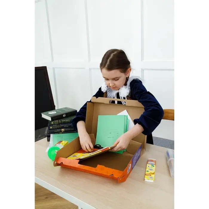 Набор первоклассника, 55 предметов, Calligrata &laquo;Отличный выбор&raquo;, в картонной коробке