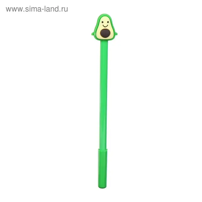 Ручка - прикол гелевая «Авокадо» Ручка - прикол гелевая «Авокадо»