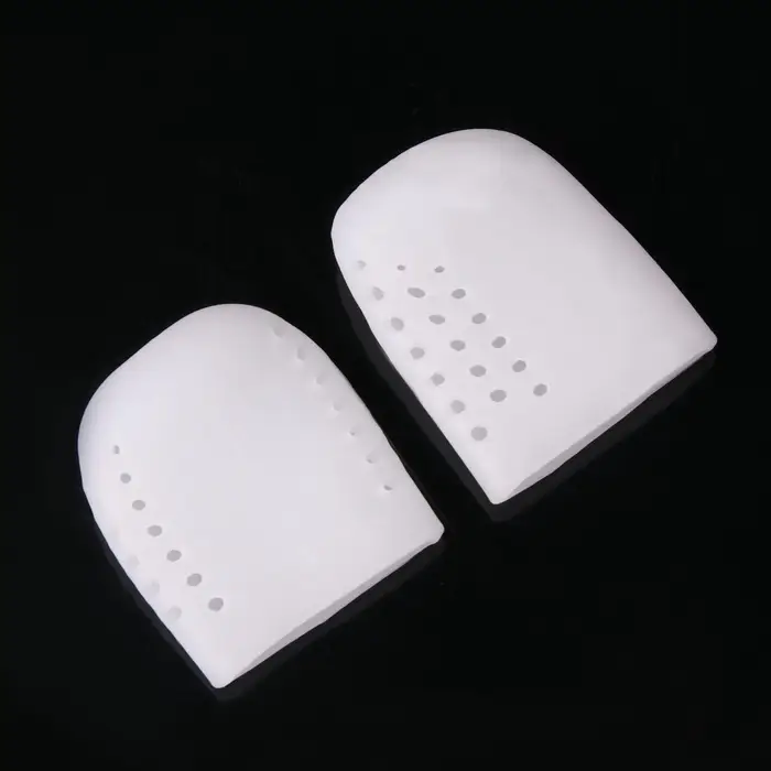 Напальчники для больших пальцев ног, дышащий, силиконовые, 4&times;2.5 см, пара, белые