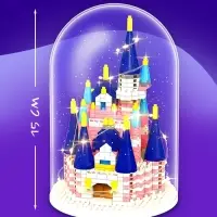 Конструктор блочный &laquo;Замок принцессы&raquo;, 567 деталей, Спящая красавица