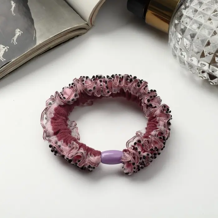 Резинка для волос "Агния" нежность, 5,5 см, микс