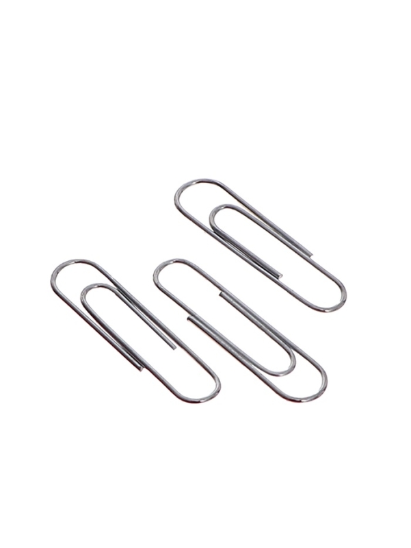 Скрепки 25мм оцинкованные в пластиковой тубе 400 штук Скрепки 25мм оцинкованные в пластиковой тубе 400 штук