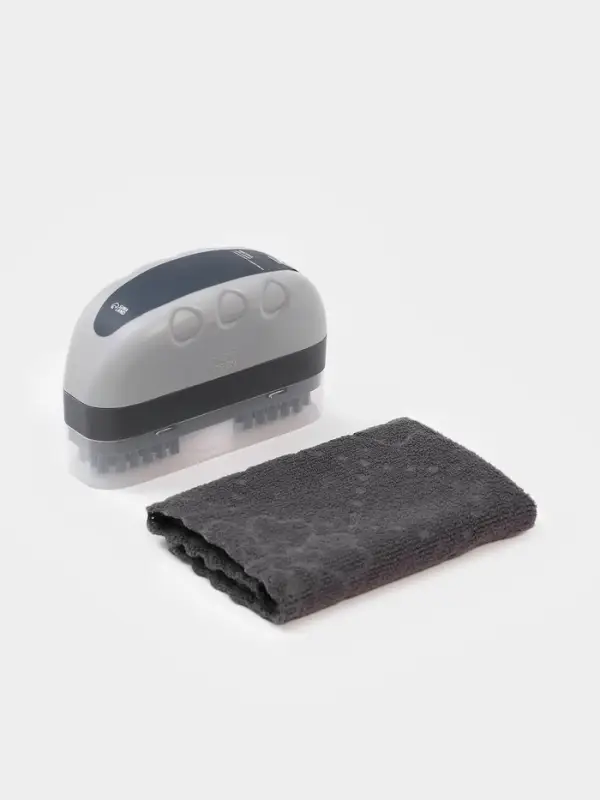 Щётка для обуви с моющим средством Raccoon, салфетка в комплекте, картонная коробка