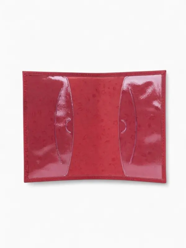 Обложка для паспорта &laquo;Орнамент&raquo;, с тиснением, красная