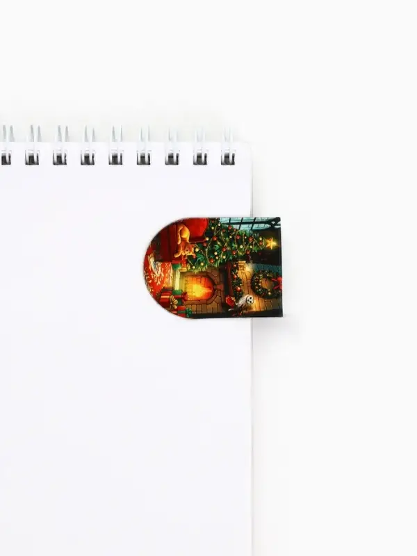 Закладки магнитные на подложке Закладки магнитные на подложке "Волшебно", 6 шт