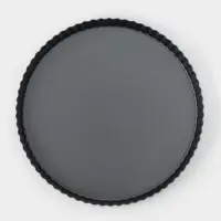 Форма для выпечки Доляна &laquo;Жаклин&raquo;, d=28 см, разъёмная, антипригарное покрытие, чёрная