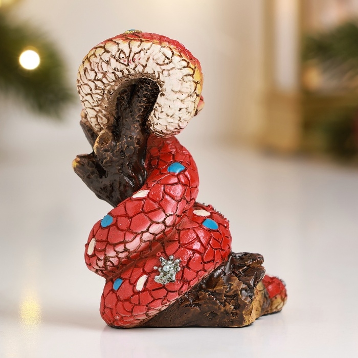 Фигура Фигура "Змея-мозаика" 5х5х9см, цветная