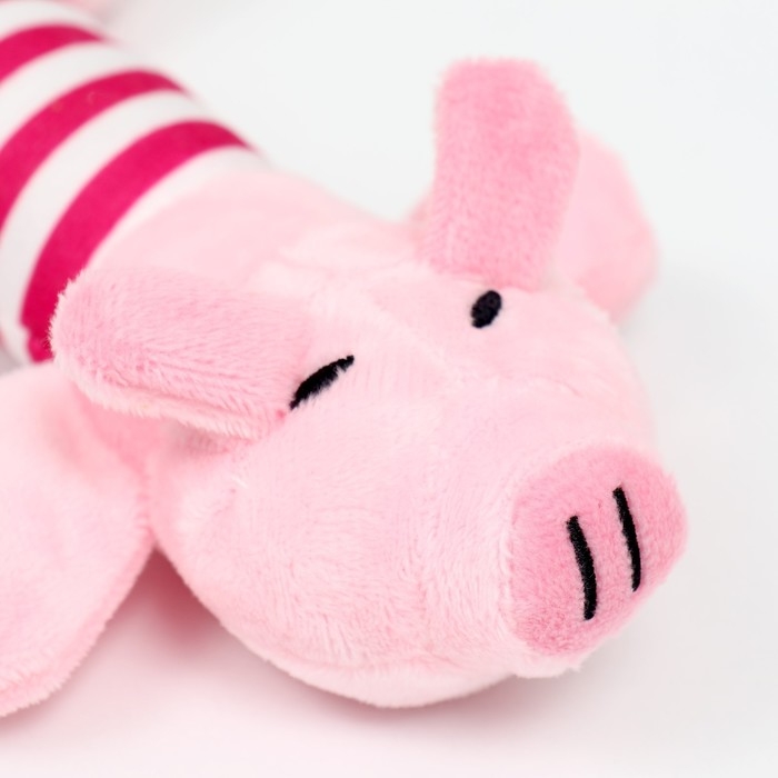 Игрушка для собак мягкая  Игрушка для собак мягкая "Хрюшка", 24 см