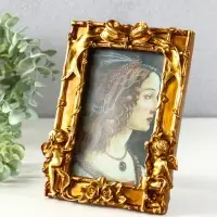 Фоторамка полистоун 10х15 см "Ангелы с бантом" бронза 20х16,5х2,5 см Фоторамка полистоун 10х15 см "Ангелы с бантом" бронза 20х16,5х2,5 см