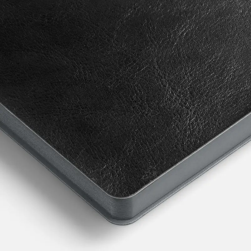 Ежедневник Doppio, недатированный, черный с серым Ежедневник Doppio, недатированный, черный с серым