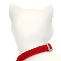 Набор ошейников для кошек &laquo;Пижон&raquo;, 30&times;1 см, серый, красный