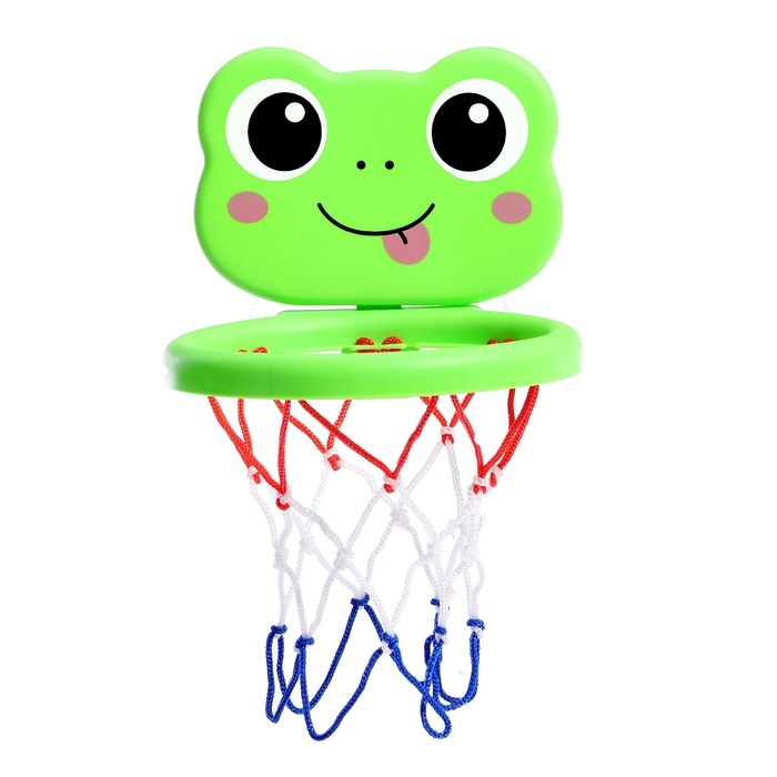 Игрушка для купания в ванной «Водные забавы: Лягушка», 3 мячика Игрушка для купания в ванной «Водные забавы: Лягушка», 3 мячика