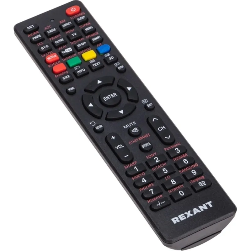 Пульт ДУ для телевизора RX-708E REXANT, 38-0003