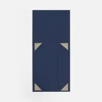 Коробка складная Quadra Fold, темно-синяя Коробка складная Quadra Fold, темно-синяя