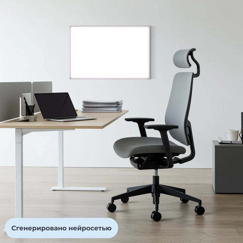 Доска магнитно-маркерная  Attache Classic 45х60см (BW-PL456) ПВХ профиль