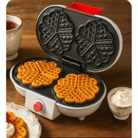 Вафельница электрическая для венских вафель КТ-4622 1200 Вт Вафельница электрическая для венских вафель КТ-4622 1200 Вт