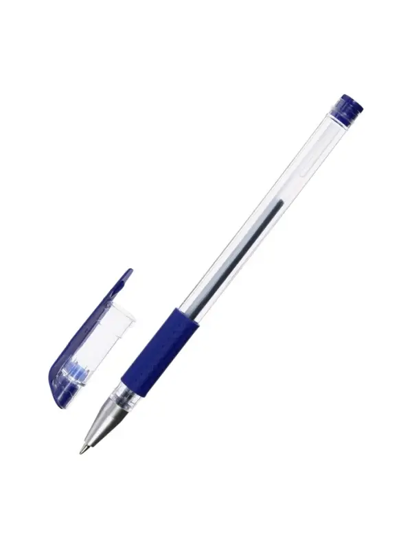 Набор гелевых ручек Calligrata, 3 штуки, синий стержень, узел 0.5 мм, 3 сменных стержня