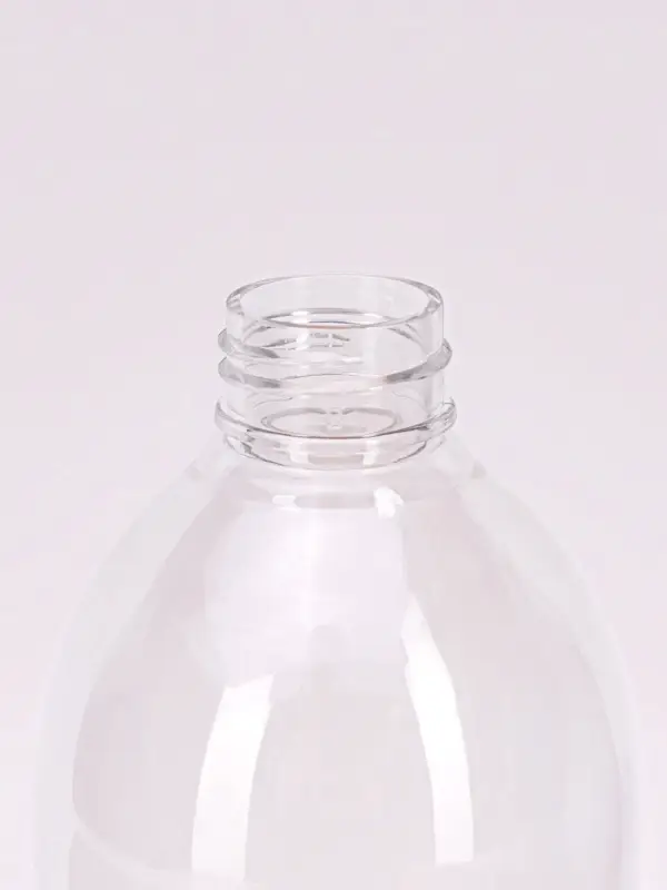 Бутылочка для хранения, с дозатором, 270 мл, белая, прозрачная