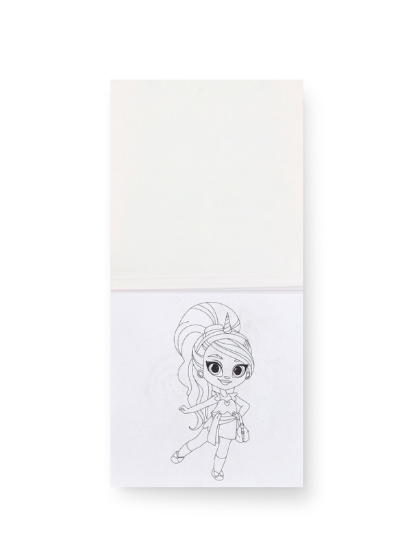 Подарочный набор: блокнот-раскраска и восковые мелки Подарочный набор: блокнот-раскраска и восковые мелки "С праздником Весны!"