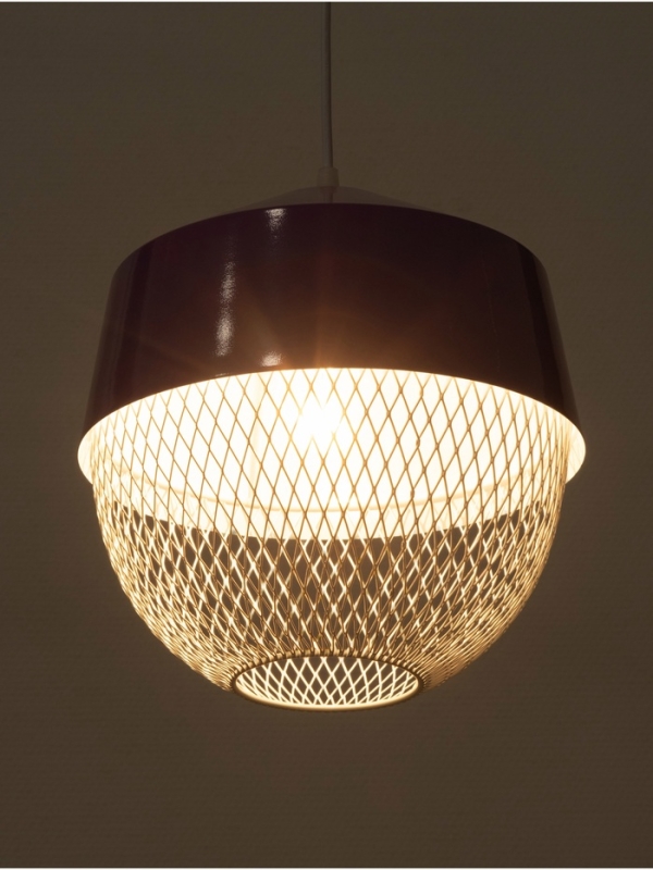 Светильник Lea 1х40Вт Е27 темно-фиолетовый 26х26х32см Светильник Lea 1х40Вт Е27 темно-фиолетовый 26х26х32см