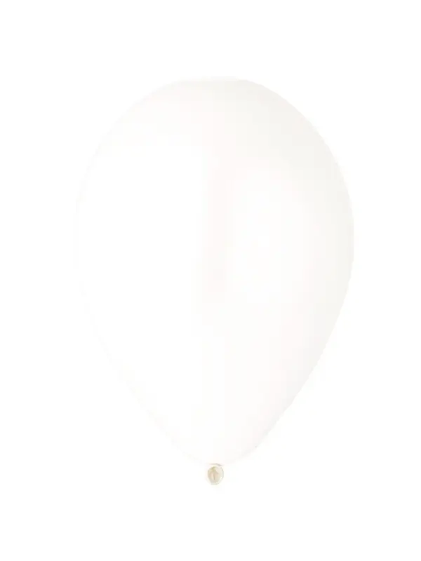 Воздушные шары латексные 12", 100 шт., белые