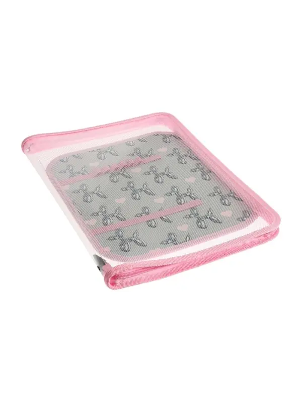 Папка для труда А4 Bubble heart, молния вокруг/откидная планка