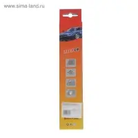 Тонировочная полоска на лобовое стекло, 20&times;150 см, 5%, черный