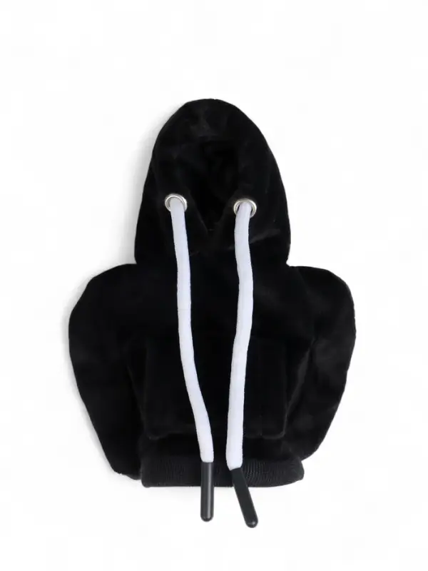 Чехол на рычаг коробки передач &laquo;Худи&raquo; черный